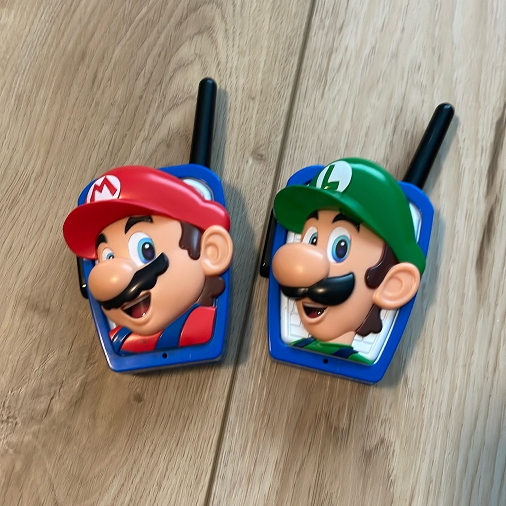 3/$15 - Mario and Luigi walkie talkies